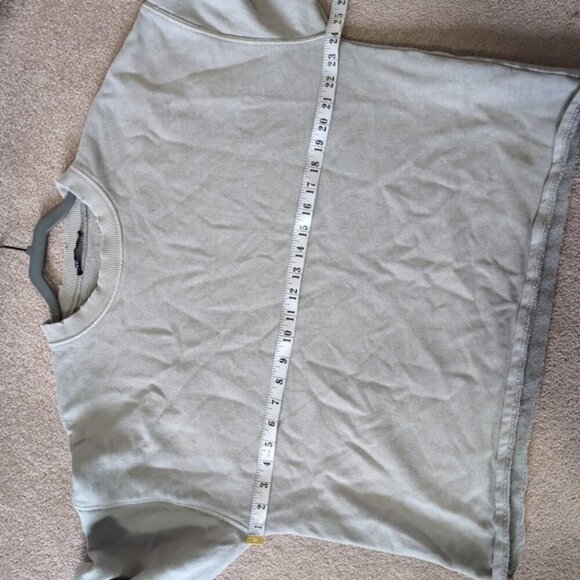 Zara Distressed Grunge Retro 90s Cyberpunk Urban Streetwear Crop Boxy Sweater S - Picture 6 of 7